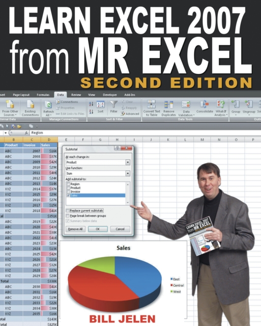 Book Cover for Learn Excel 97 Through Excel 2007 from Mr. Excel by Bill Jelen