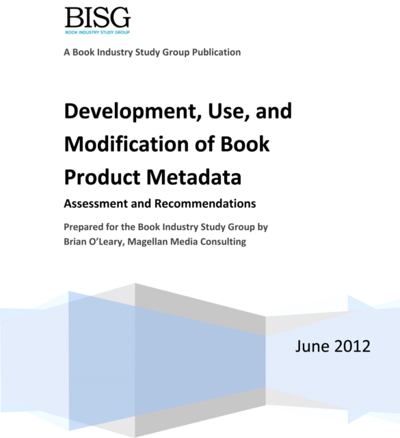 Book Cover for Development, Use, and Modification of Book Product Metadata by Brian O'Leary