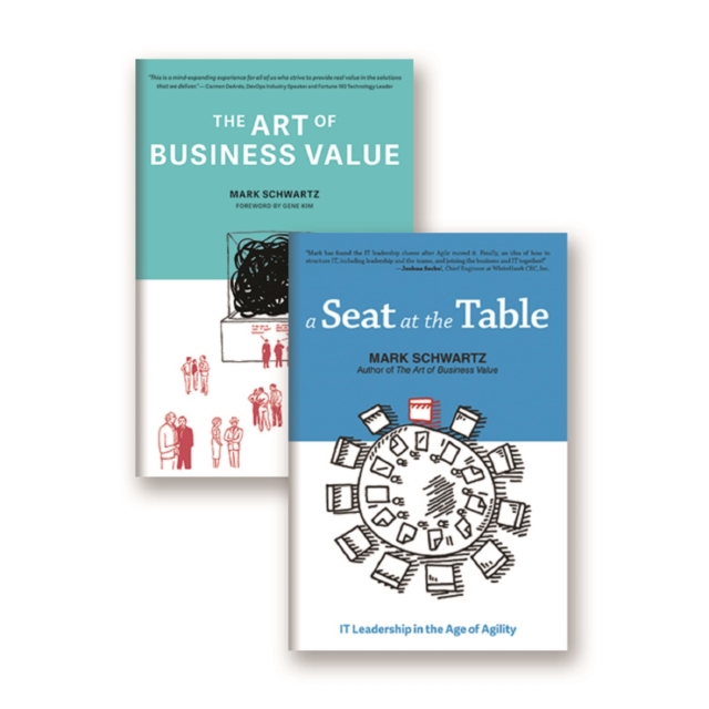 Book Cover for Seat at the Table and The Art of Business Value by Mark Schwartz