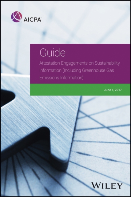 Book Cover for Attestation Engagements on Sustainability Information (Including Greenhouse Gas Emissions Information) by AICPA