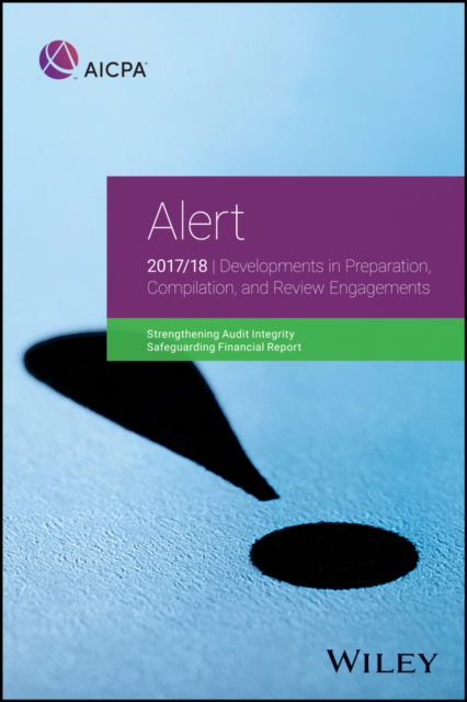 Book Cover for Alert: Developments in Preparation, Compilation, and Review Engagements, 2017/18 by AICPA