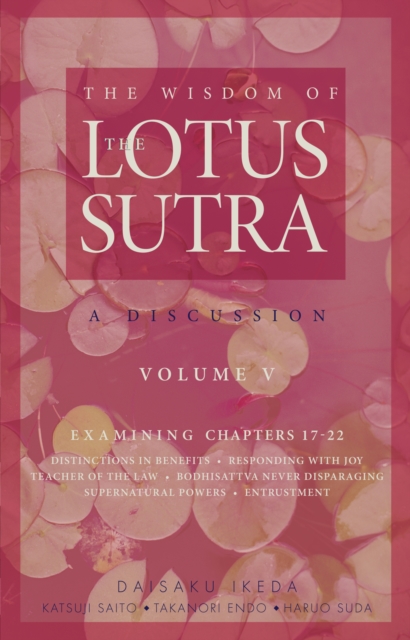 Book Cover for Wisdom of the Lotus Sutra, vol. 5 by Daisaku Ikeda