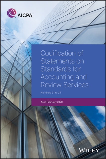 Book Cover for Codification of Statements on Standards for Accounting and Review Services, Numbers 21 - 25 by AICPA