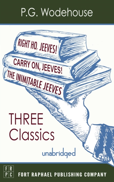 Book Cover for Carry On, Jeeves, The Inimitable Jeeves and Right Ho, Jeeves - THREE P.G. Wodehouse Classics! - Unabridged by P.G. Wodehouse