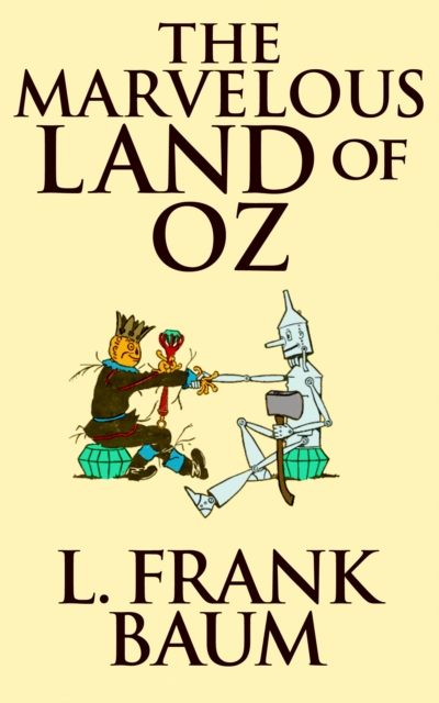 Book Cover for Marvelous Land of Oz by L. Frank Baum