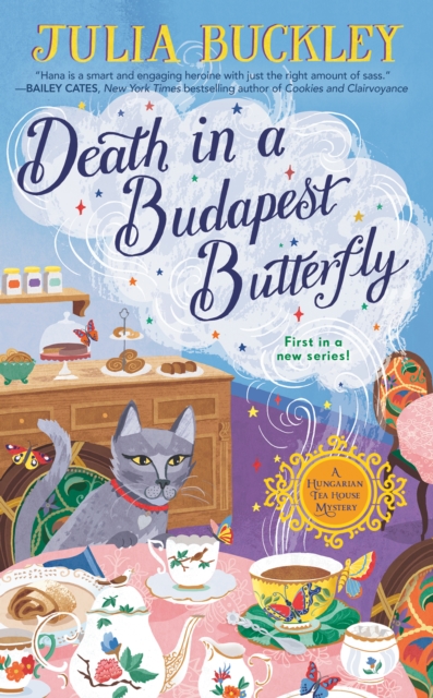 Book Cover for Death in a Budapest Butterfly by Julia Buckley