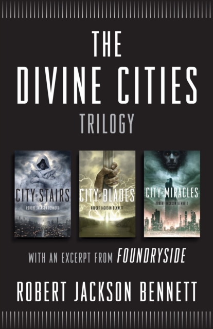 Book Cover for Divine Cities Trilogy by Robert Jackson Bennett