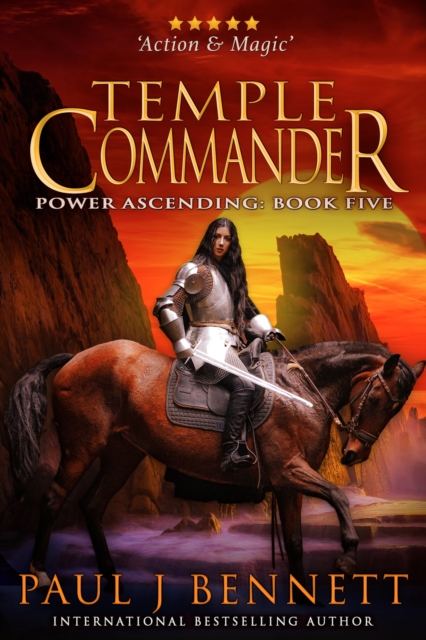 Book Cover for Temple Commander by Paul J Bennett