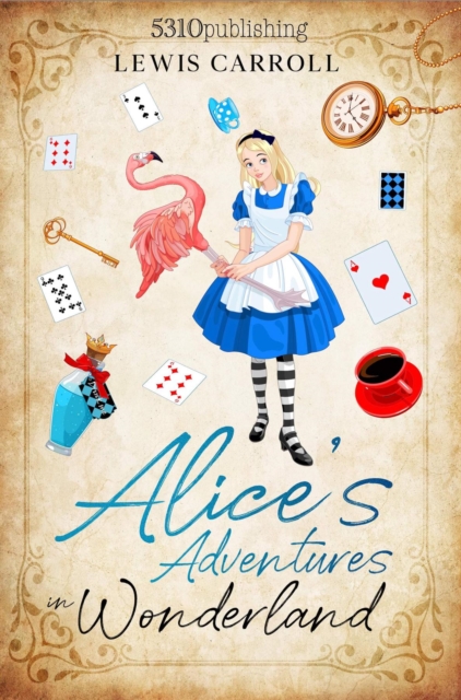 Book Cover for Alice's Adventures in Wonderland (Revised and Illustrated) by Lewis Carroll