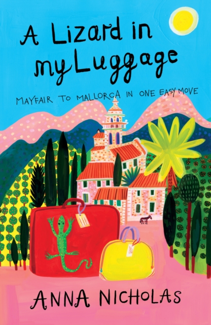 Book Cover for Lizard in My Luggage by Anna Nicholas