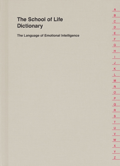 Book Cover for School of Life Dictionary by Alain de Botton