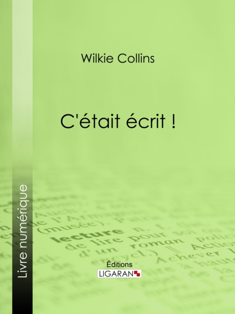 Book Cover for C''était écrit ! by Wilkie Collins