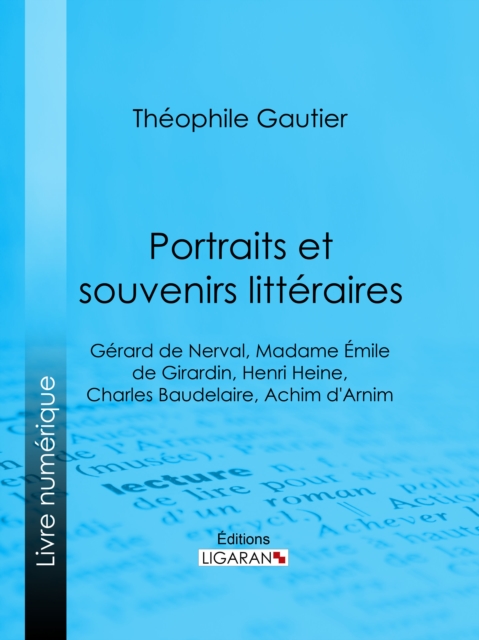 Book Cover for Portraits et souvenirs littéraires by Theophile Gautier