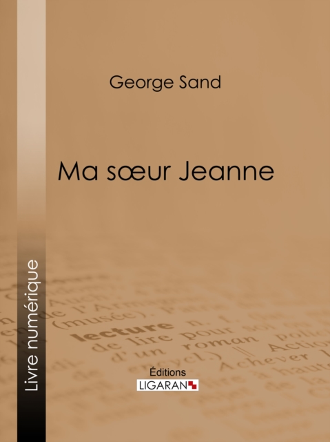 Book Cover for Ma soeur Jeanne by George Sand