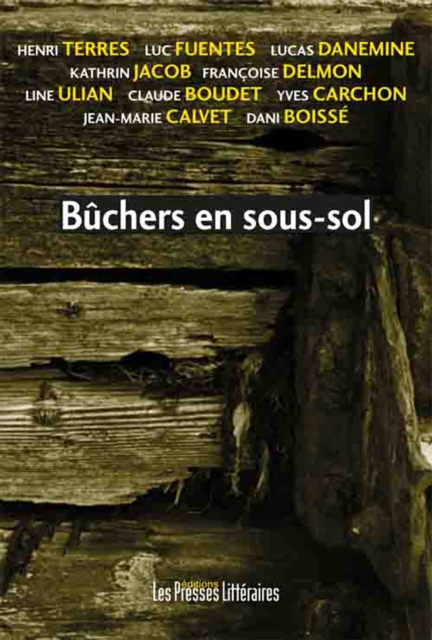 Book Cover for Bûchers en sous-sol by Collectif