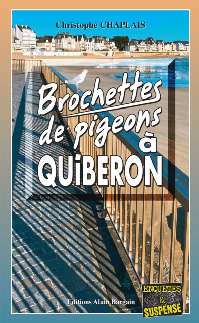 Book Cover for Brochettes de pigeons à Quiberon by Christophe Chaplais