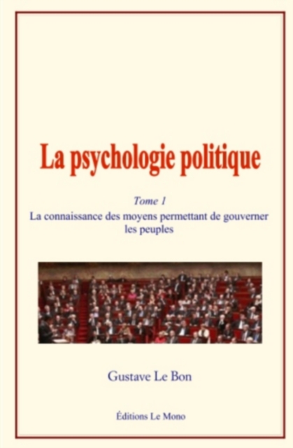 Book Cover for La psychologie politique (Tome 1) by Gustave Le Bon