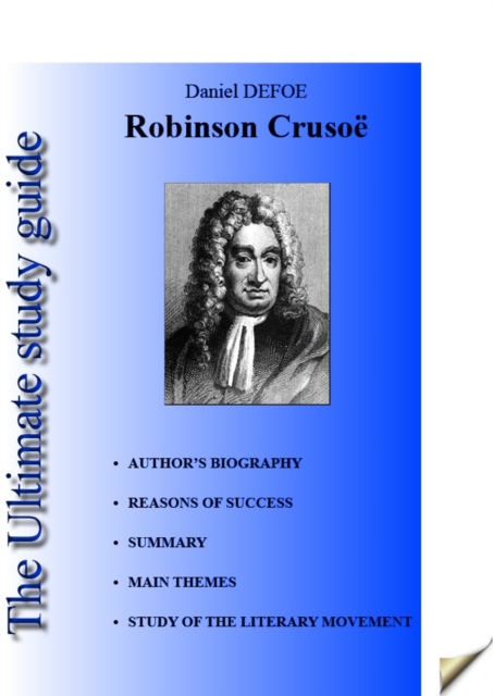 Book Cover for Study guide Robinson Crusoe by Daniel Defoe