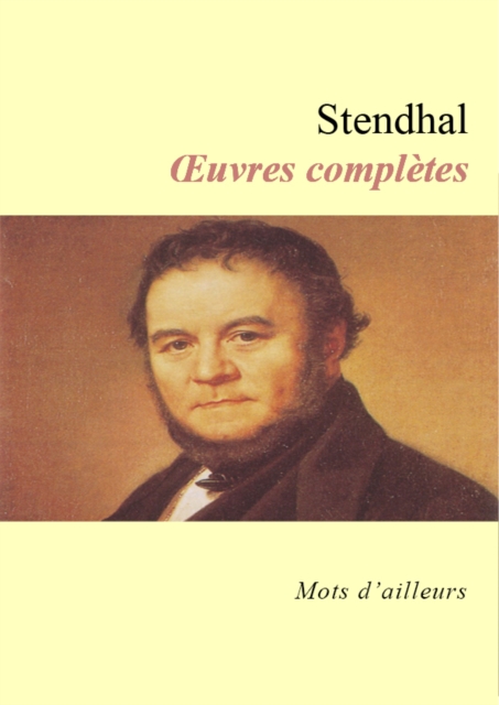 Book Cover for Œuvres complètes de Stendhal by Stendhal