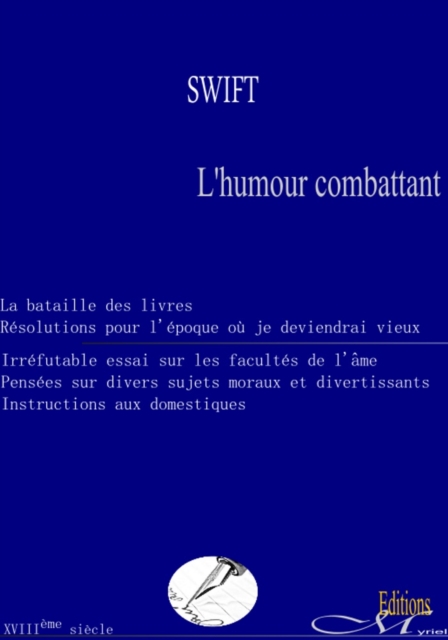 Book Cover for L''humour combattant by Jonathan SWIFT