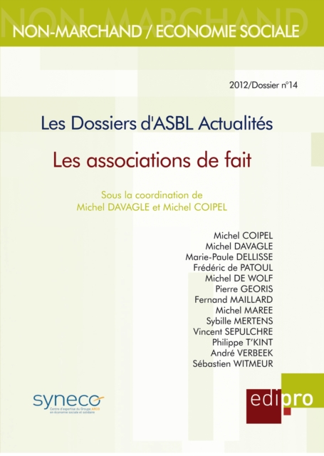 Book Cover for Les associations de faits by Collectif