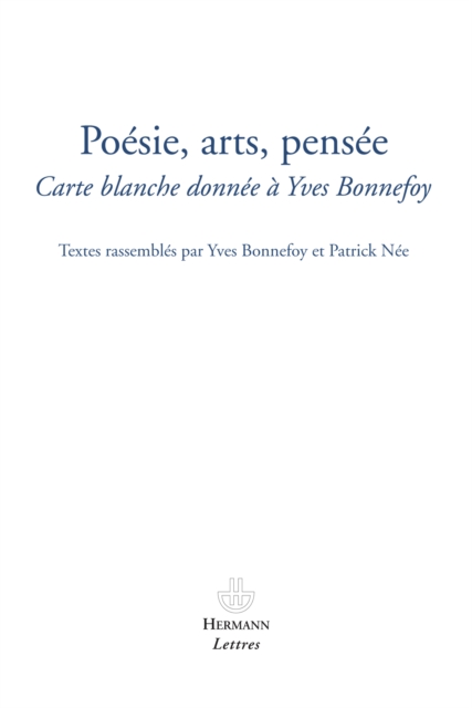 Book Cover for Poésie, arts, pensée - Carte blanche by Yves Bonnefoy