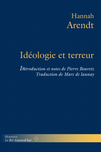 Book Cover for Idéologie et terreur by Hannah Arendt