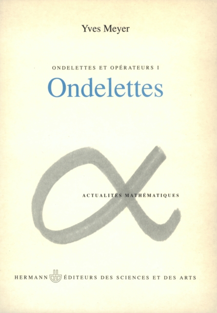 Book Cover for Ondelettes et opérateurs, vol. 1 by Yves Meyer