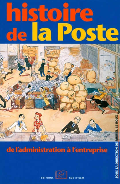 Book Cover for Histoire de la poste by Muriel Le Roux