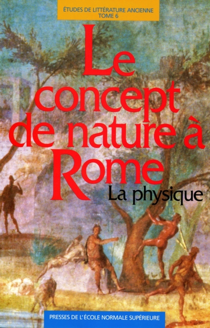 Book Cover for Le concept de nature à Rome by Collectif