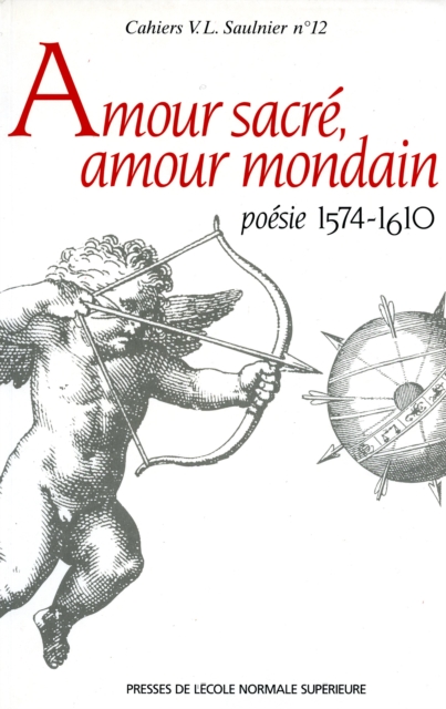 Book Cover for Amour sacré, amour mondain by Collectif