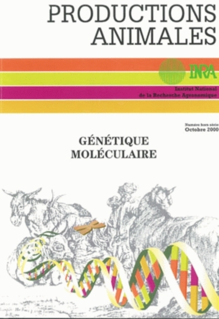 Book Cover for Génétique moléculaire : principes et application aux populations animales by Collectif