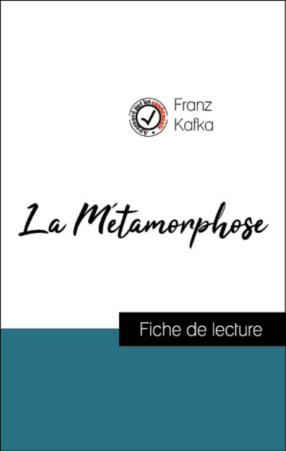 Book Cover for Analyse de l''œuvre : La Métamorphose (résumé et fiche de lecture plébiscités par les enseignants sur fichedelecture.fr) by Franz Kafka