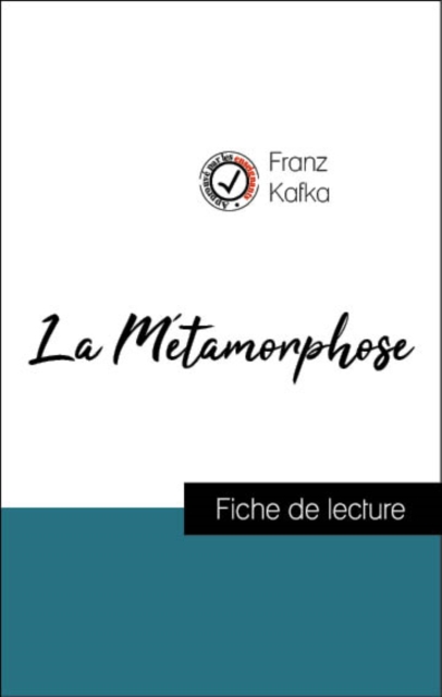 Book Cover for Analyse de l''œuvre : La Métamorphose (résumé et fiche de lecture plébiscités par les enseignants sur fichedelecture.fr) by Kafka, Franz