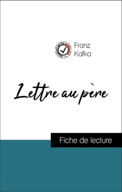 Book Cover for Analyse de l''œuvre : Lettre au père (résumé et fiche de lecture plébiscités par les enseignants sur fichedelecture.fr) by Franz Kafka