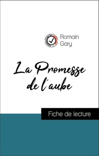 Book Cover for Analyse de l''œuvre : La Promesse de l''aube (résumé et fiche de lecture plébiscités par les enseignants sur fichedelecture.fr) by Romain Gary