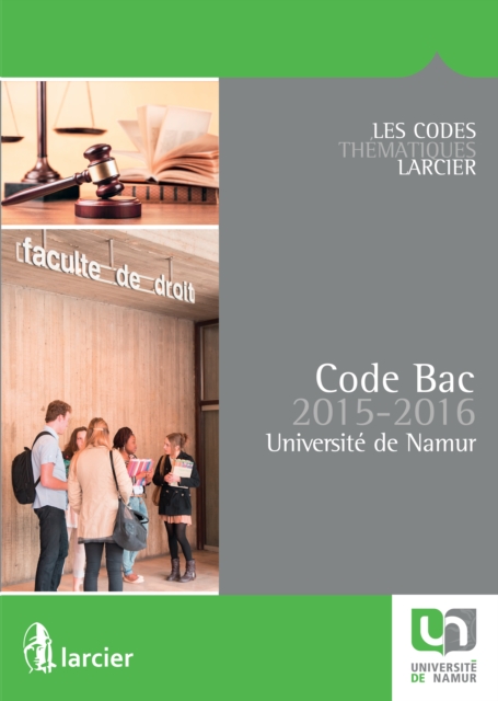 Book Cover for Code Bac pour l''Université de Namur – 2015 - 2016 by Collectif