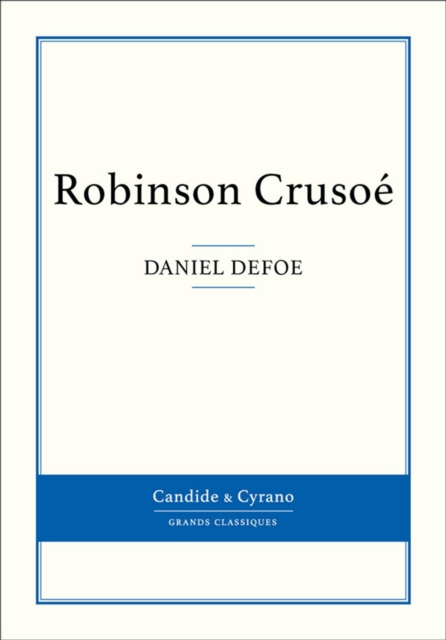 Book Cover for Robinson Crusoé by Daniel Defoe