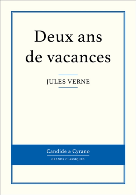 Book Cover for Deux ans de vacances by Jules Verne