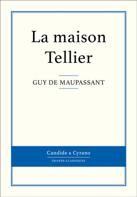 Book Cover for La maison Tellier by Maupassant, Guy de