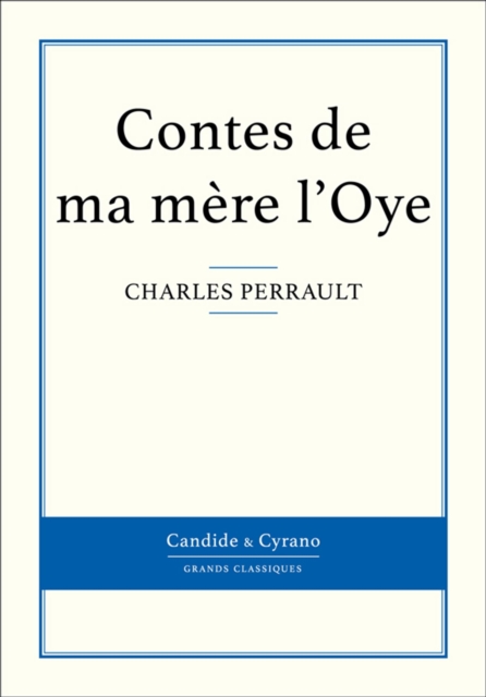 Book Cover for Contes de ma mère l''Oye by Charles Perrault