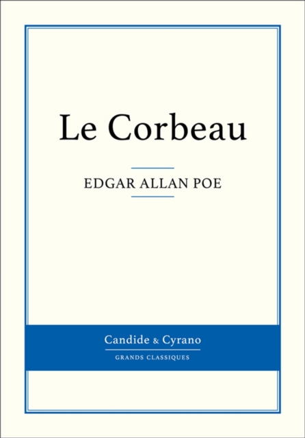 Book Cover for Le Corbeau by Edgar Allan Poe