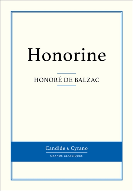 Book Cover for Honorine by Honore de Balzac