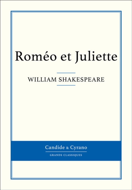 Book Cover for Roméo et Juliette by William Shakespeare