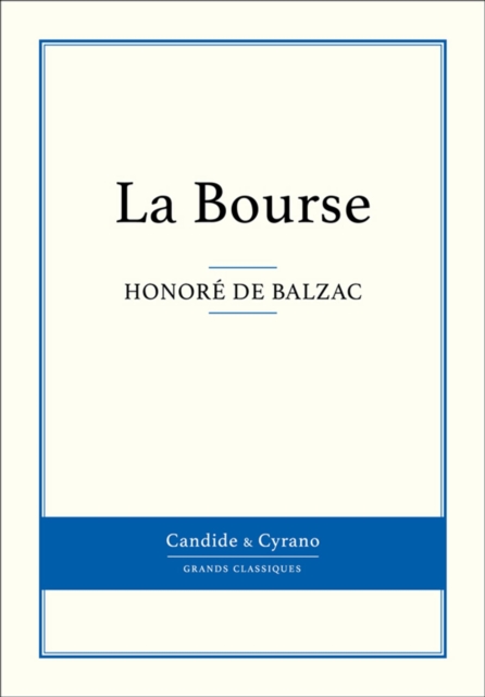 Book Cover for La Bourse by Honore de Balzac