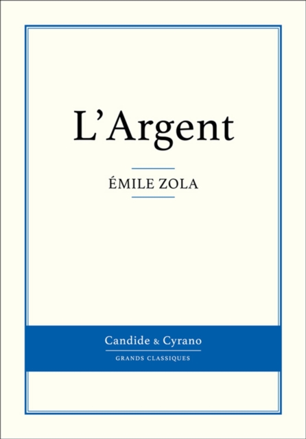 Book Cover for L''Argent by Emile Zola