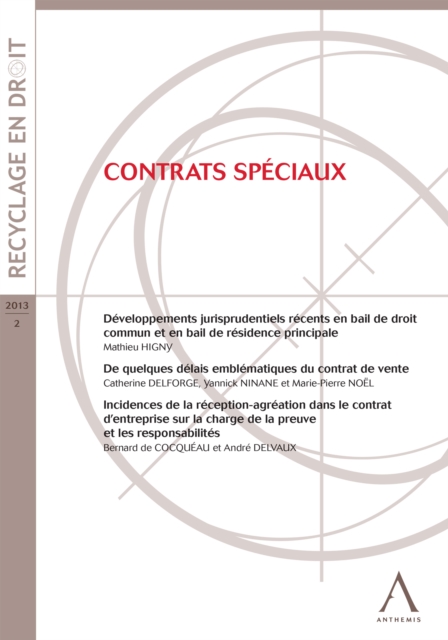 Book Cover for Contrats spéciaux by Collectif