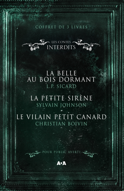 Book Cover for Coffret Numérique - 3 livres - Les Contes interdits - La belle au bois dormant - La petite sirène - Le vilain petit canard by Johnson Sylvain Johnson, Sicard L.P. Sicard, Boivin Christian Boivin