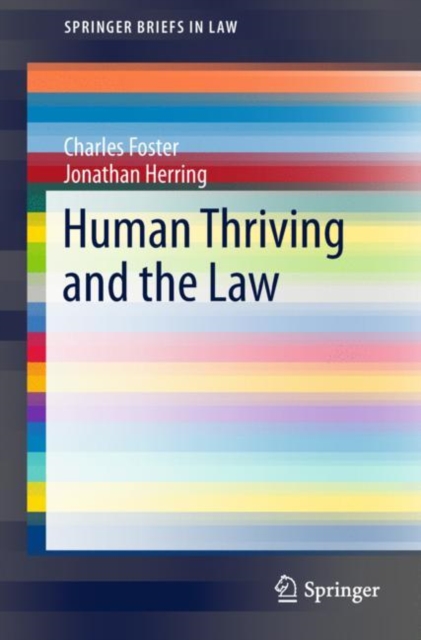 Book Cover for Human Thriving and the Law by Charles Foster, Jonathan Herring