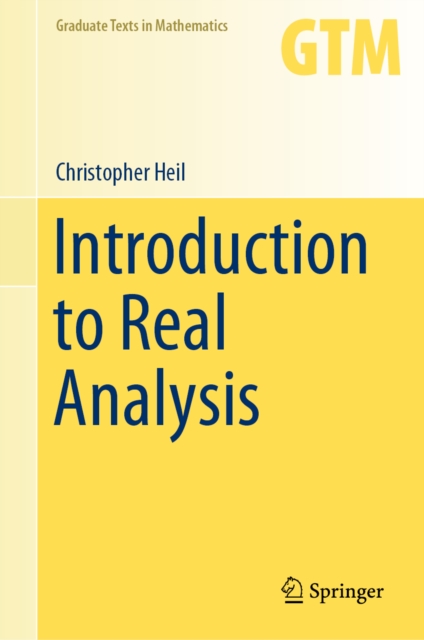 Book Cover for Introduction to Real Analysis by Christopher Heil